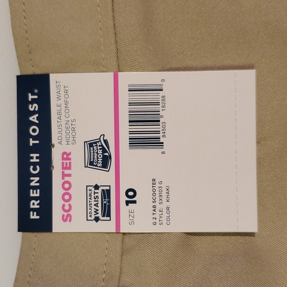 Khaki Skort!!! skirt/shorts. Adjustable Waist. Side zipper - Picture 4 of 6